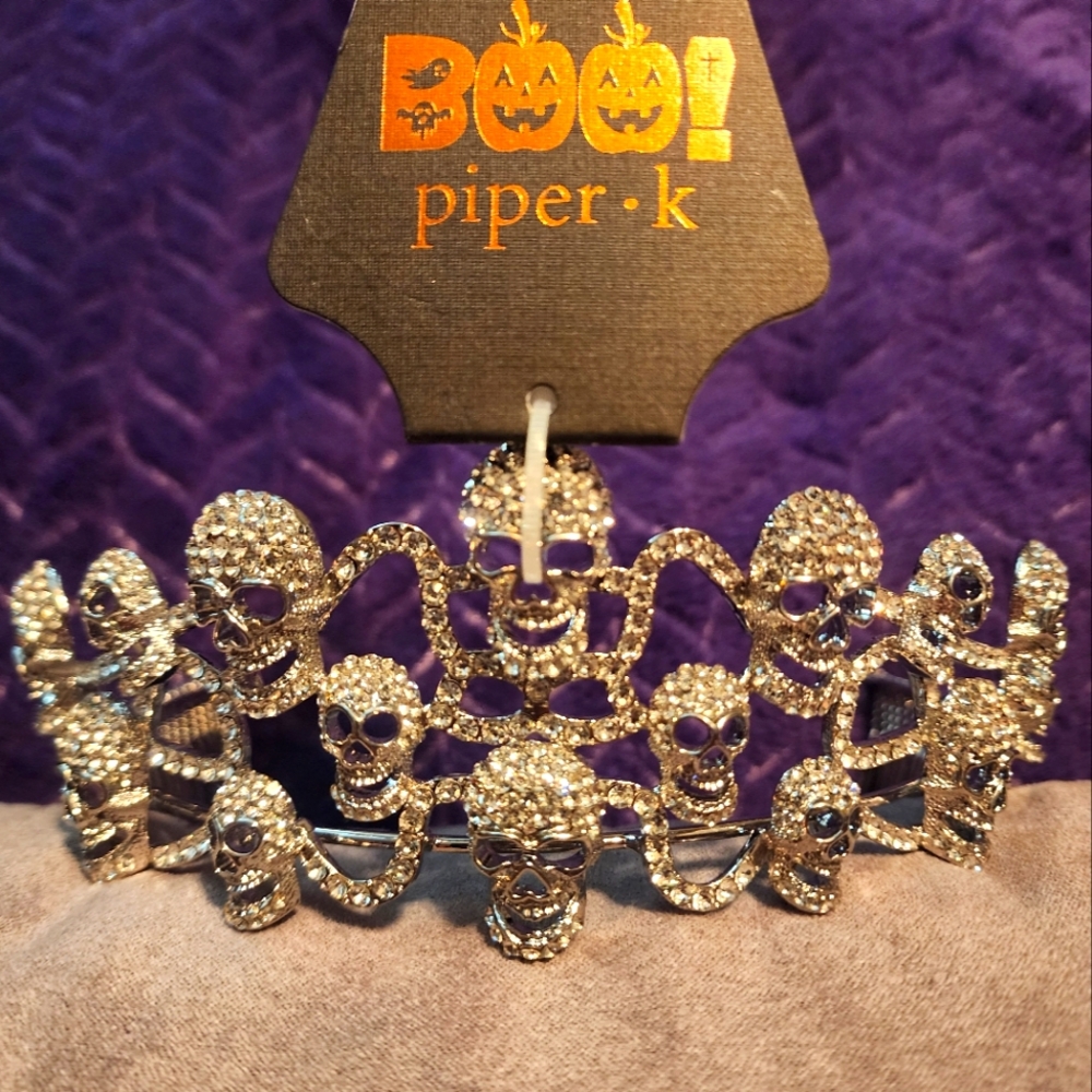 NWT Piper K Skeleton Tiara